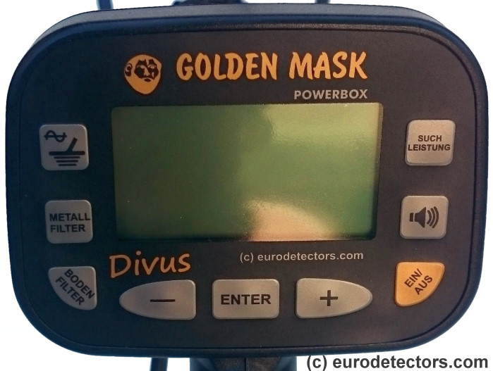 Golden Mask Divus V2 Metalldetektor