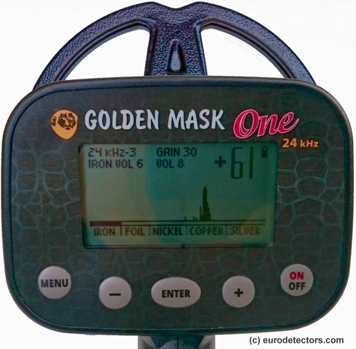 Golden Mask ONE 24 (HF) Metalldetektor