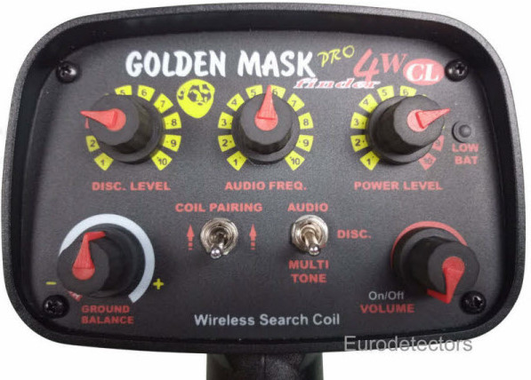 Golden Mask 4WCL kabelloser Metalldetektor