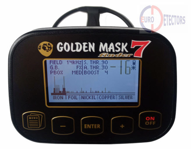 Golden Mask 7 Multifrequenz-Metalldetektor