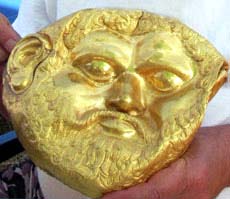 die goldene Maske aus Bulgarien