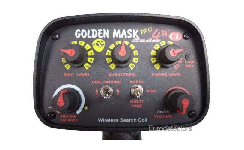 Golden Mask 4WCL kabelloser Metalldetektorr
